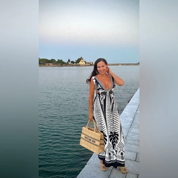 Farm Rio Macaw long dress - Picture 6 of 10